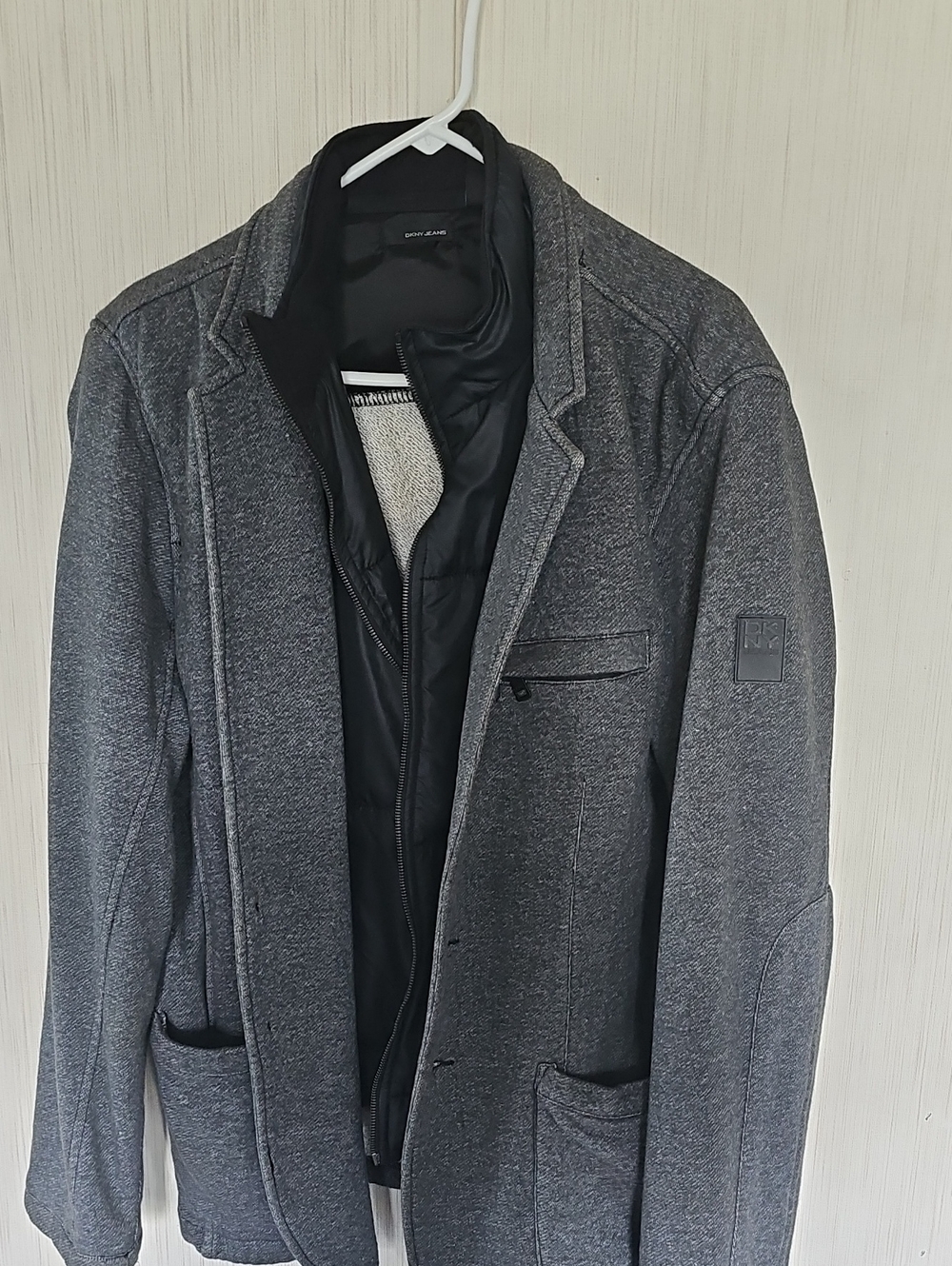 DKNY Black Inner Jacket Liner